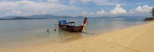 Longtail moored at Ko Bubu
