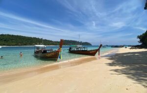 Both Simply Life boats at Koh Rok
