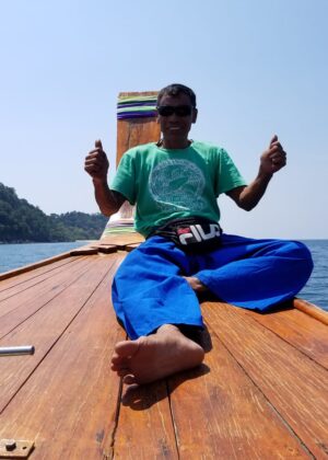 Captain Lek at Ko Kradan