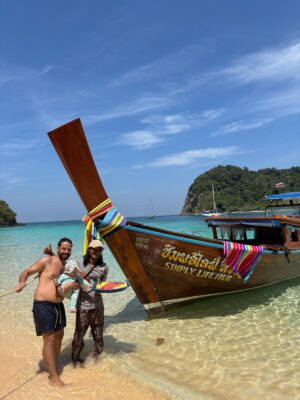 First mate Choy at Koh Rok