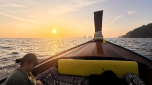 Private longtail sunrise tour going to Koh Ngai